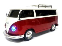 Carro Caixa De Som Kombi Portatil Radio Fm Usb Cartão Mp3