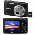 Câmera Digital Nikon Coolpix S2600 14mp Preta Lcd 2.7